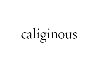 caliginous-nitid